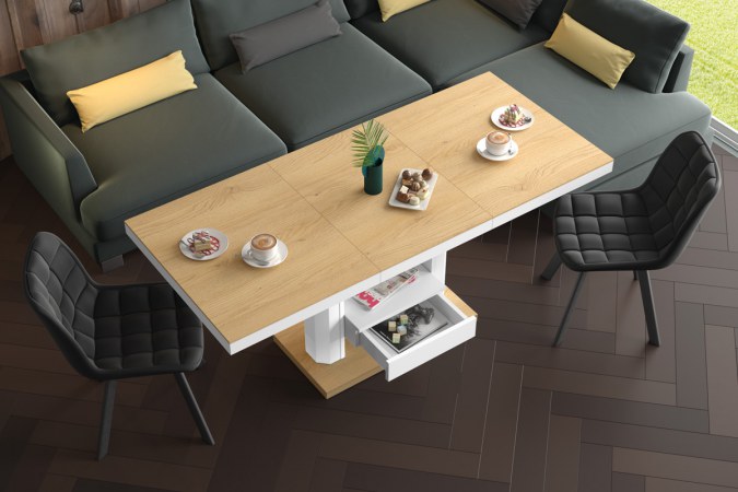 QUADRO MAX coffee table (high gloss/different colours)